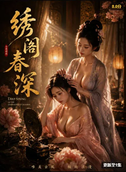 海量精品短剧竖版海报，人物与光影构成的主视觉